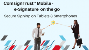 digital signature solution for mobile